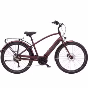 Electra Townie Path Go! 7D EQ ze standardową rurą górną Matte Oxblood