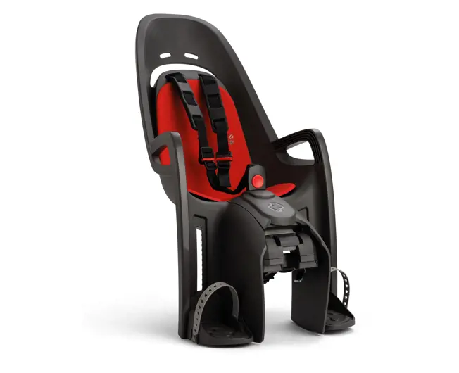 Fotelik HAMAX ZENITH RELAX GPT (szary, czerwona wyściółka, montaż na bagażnik)