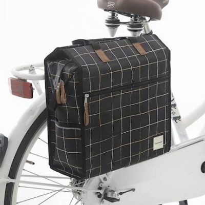 Torba rowerowa Check Lilly Black - obrazek 1