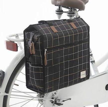 Torba rowerowa Check Lilly Black