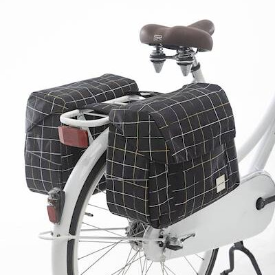 Torba rowerowa Check Joli Double Black - obrazek 1