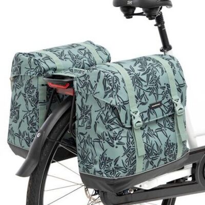 Torba rowerowa Bamboo Alba Double green - obrazek 1