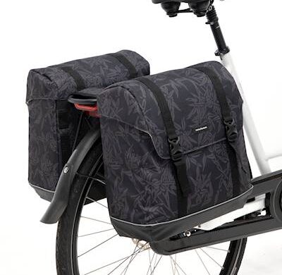 Bamboo Alba Double torba rowerowa black