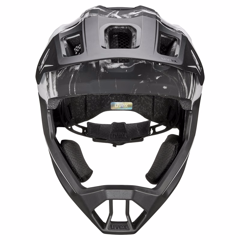 Kask rowerowy dziecięcy UVEX React jr. fullface