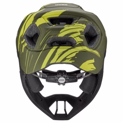 Kask rowerowy dziecięcy UVEX React jr. fullface