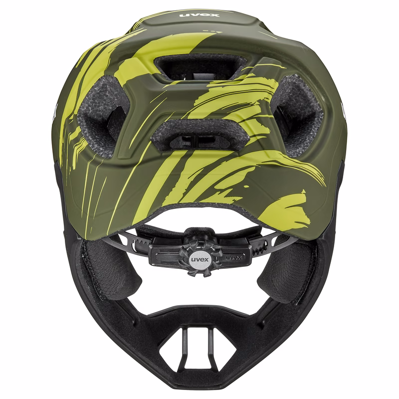 Kask rowerowy dziecięcy UVEX React jr. fullface