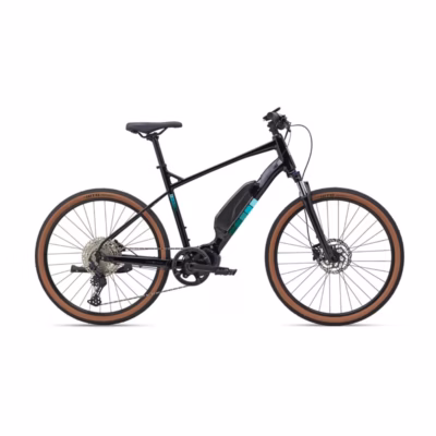 MARIN SAUSALITO E2 CZARNY/TURKUSOWY 650B L