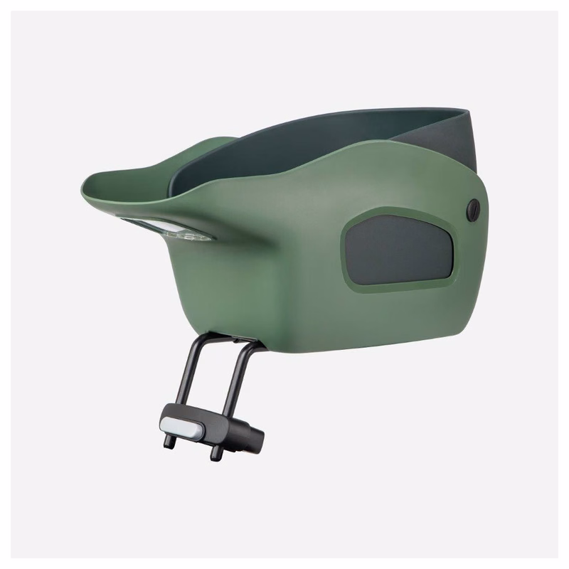 Koszyk rowerowy dla psa KVISP green S