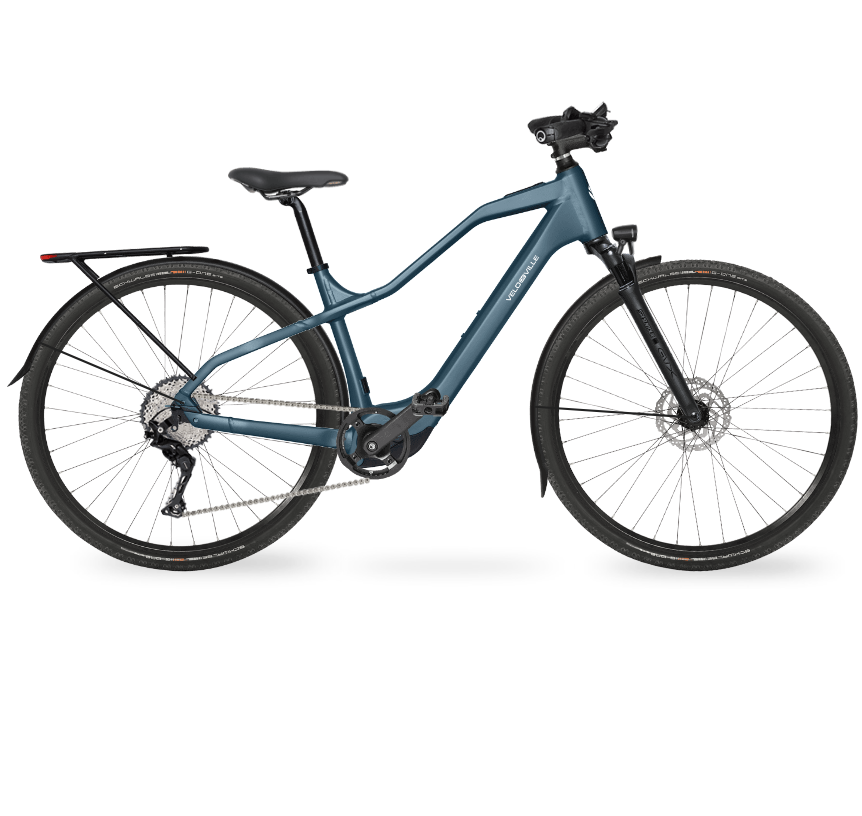 VeloDeVille Revo-C Trekkingowy Jasny Niebieski