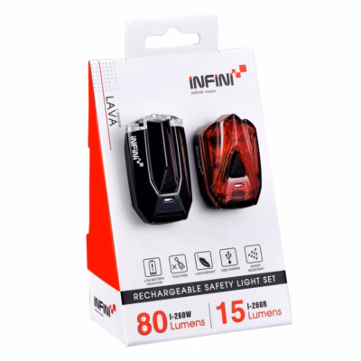 INFINI ZESTAW LAVA SET Black USB